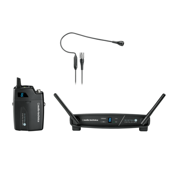 SYSTEM 10 DIGITAL EARSET WIRELESS SYSTEM INCLUDES: ATW-R1100 RECEIVER AND ATW-T1001 TRANSMITTER